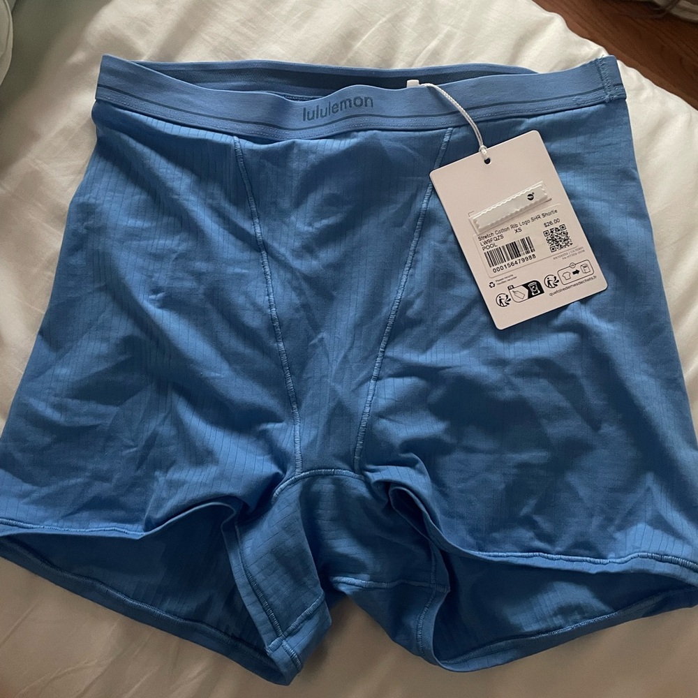 Lululemon Blue Boxers - Picture 2 of 4